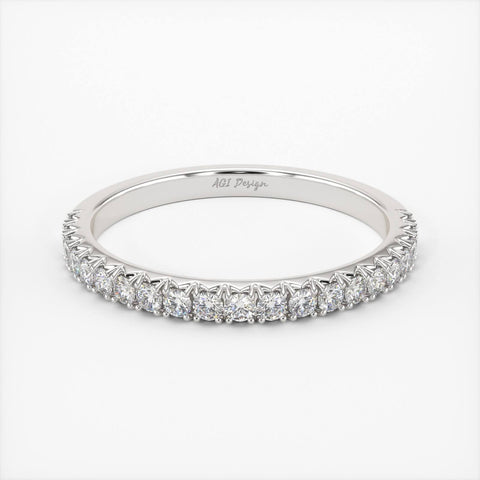 NAOMI LAB-CREATED DIAMOND WEDDING BAND