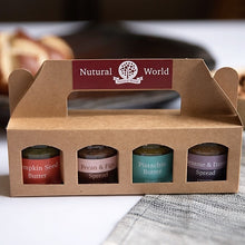 Load image into Gallery viewer, Nutural World Nut Butter Mini Jar Collection (4 Pack)
