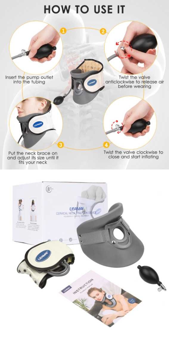 neck traction device instructions