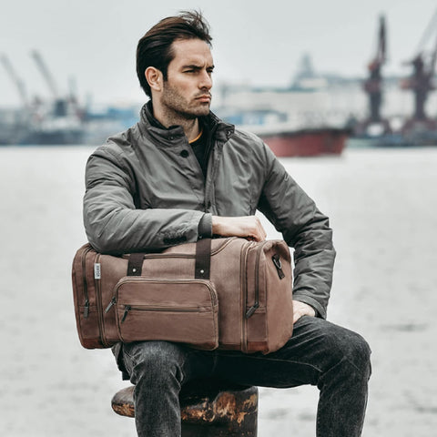 Sac voyage 48h noir pour homme