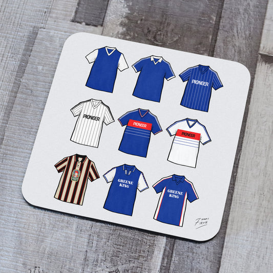 Rangers 1993/94 Away Shirt Memorabilia Hand Sublimated Football Coaste –  Joshua Cameron Firth