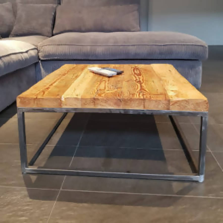 Designer Reclaimed Wood Coffee Table Mia Casa