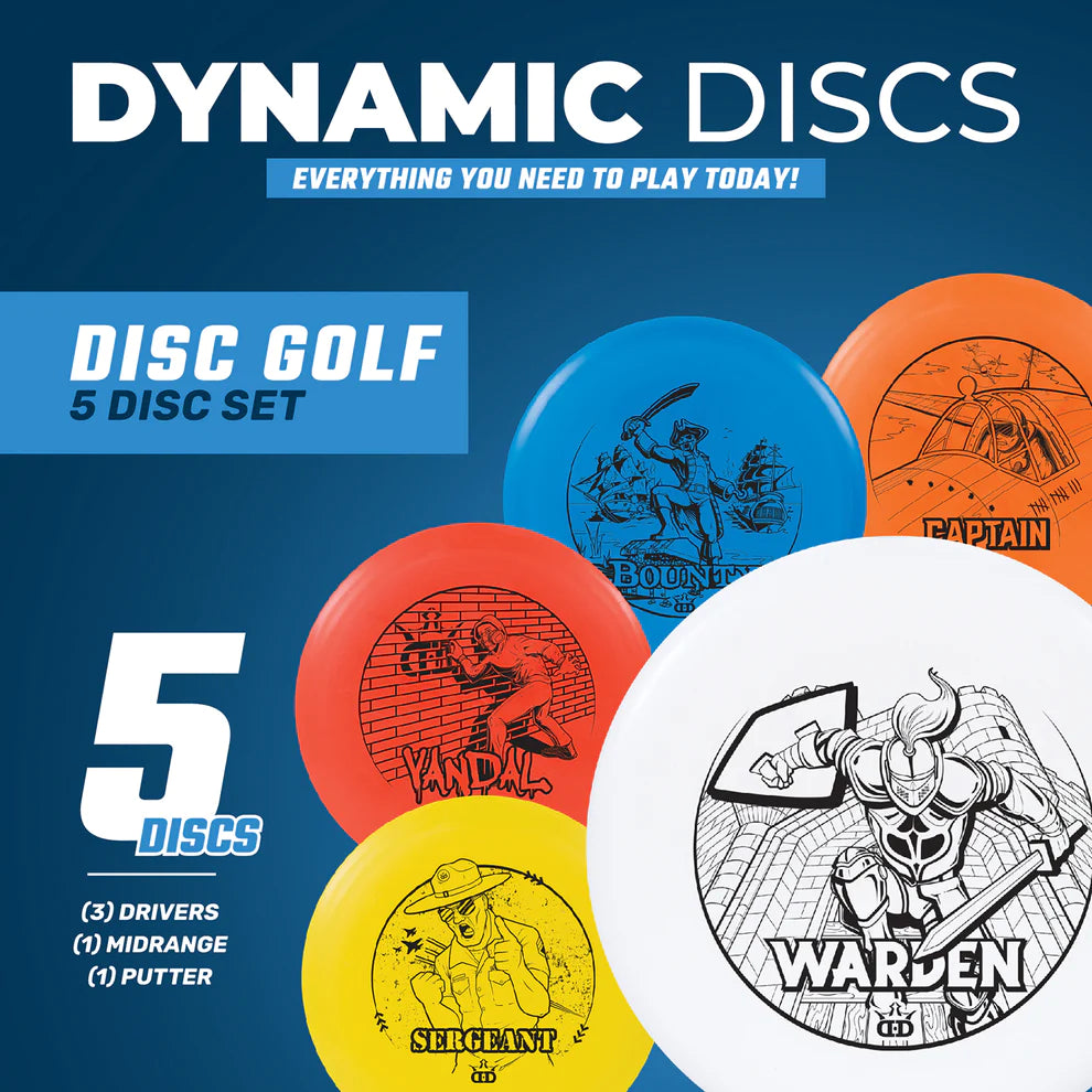 Dynamic Discs Animated 5-Disc Starter Set
