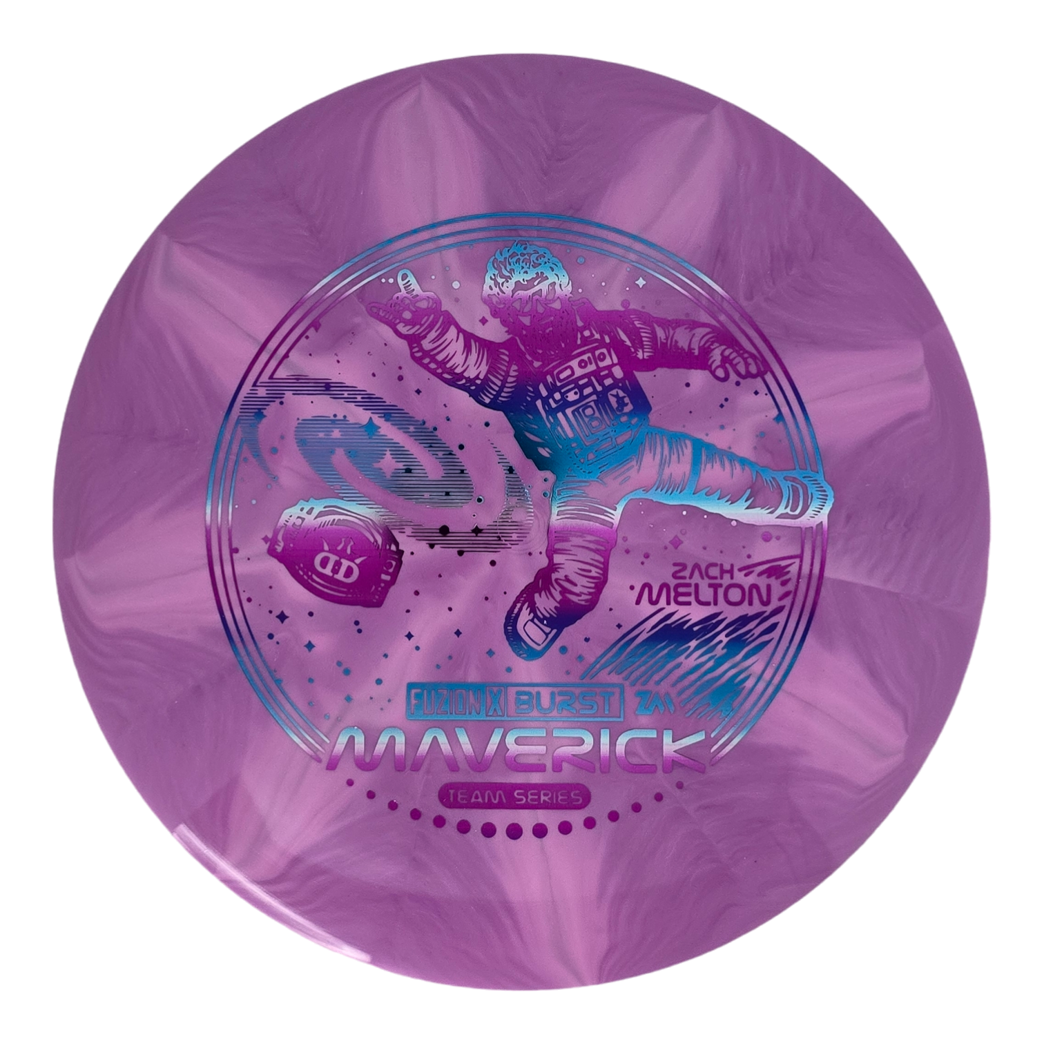 Dynamic Discs Fuzion-X Burst Maverick - Zach Melton (2024)