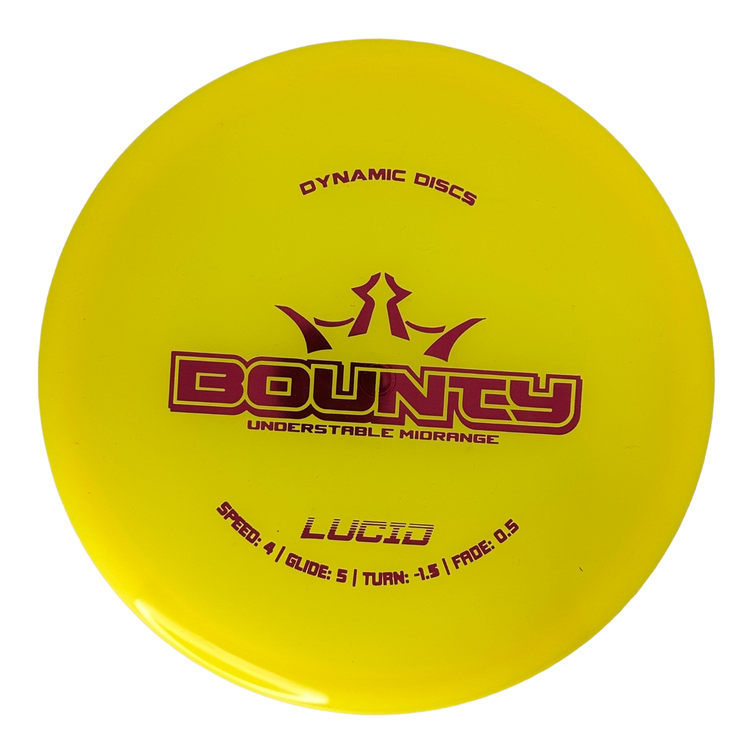 Disc Golf Dynamic Discs Lucid Ice Glimmer Bounty - AbuMaizar Dental Roots  Clinic