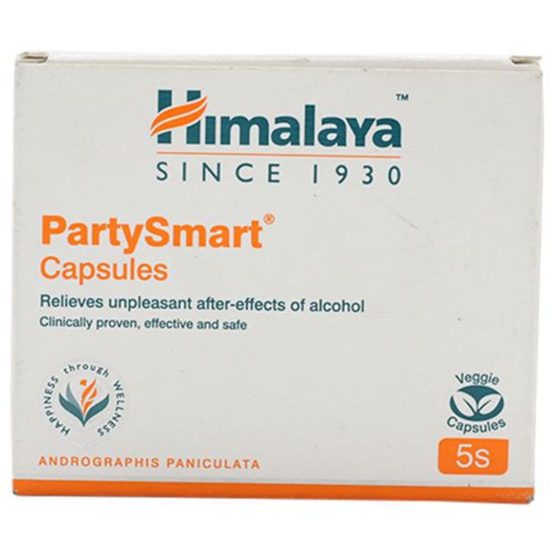 Himalaya Wellness Partysmart - Capsules, 5 pcs