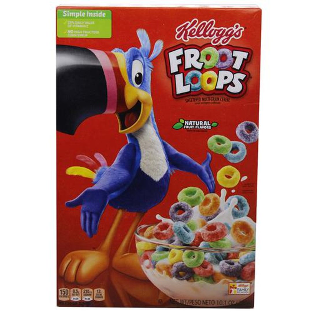 Kelloggs Froot Loops, Imported, 286 g – Fetch N Buy