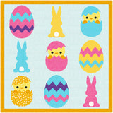 Easter themed foundation paper piece patterns quilt blocks