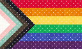 pride flag foundation paper piecing pattern full bobbin designs quilt block