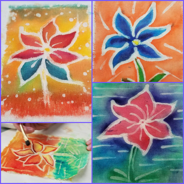 Batik Flowers Workshop by Deon Best ©