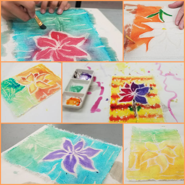 Batik Flowers Workshop by Deon Best ©