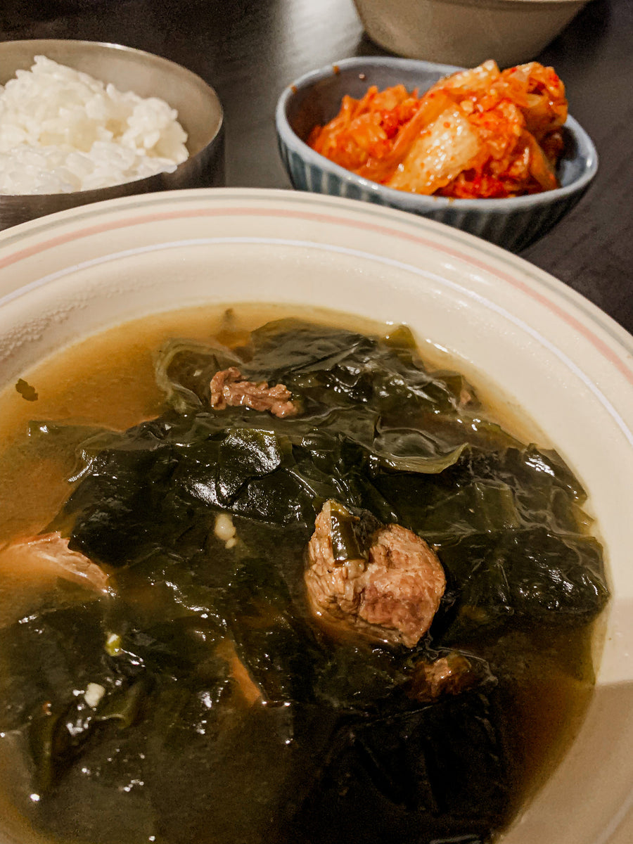 Miyeok-guk (seaweed soup) – True Kimchi LLC