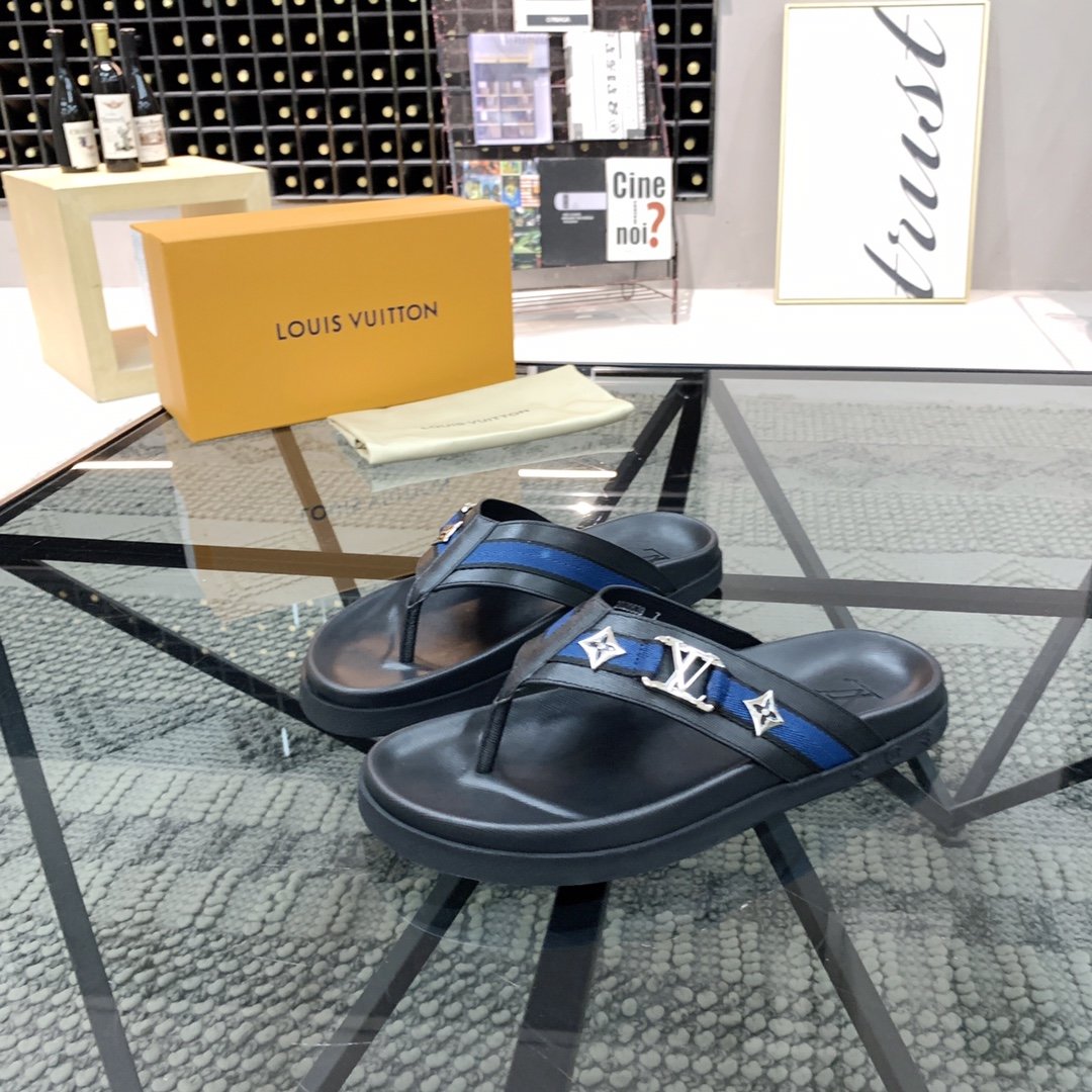 LV Louis Vuitton Men's 2022 NEW ARRIVALS Slippers Sandals Sh