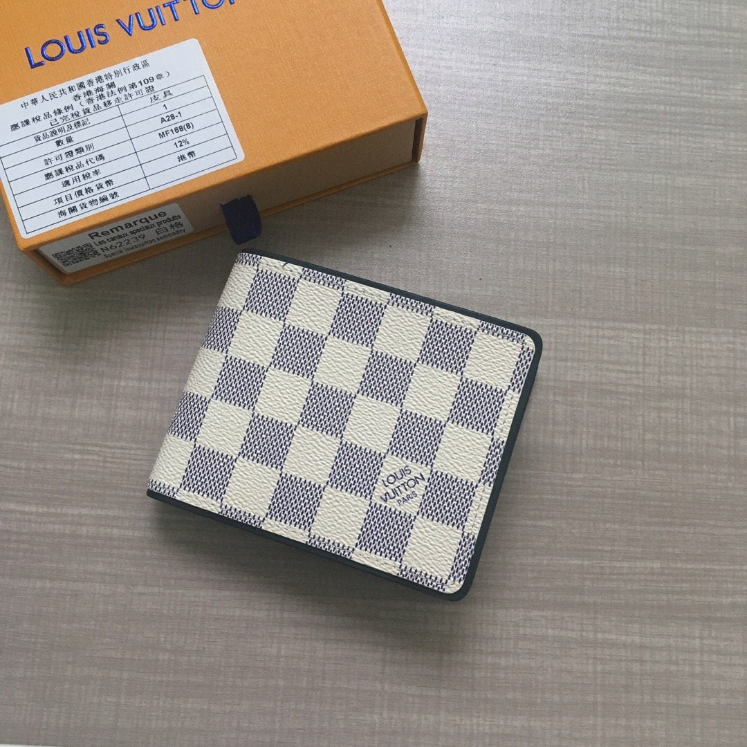 LV Louis Vuitton DAMIER CANVAS Matchpoint WALLET