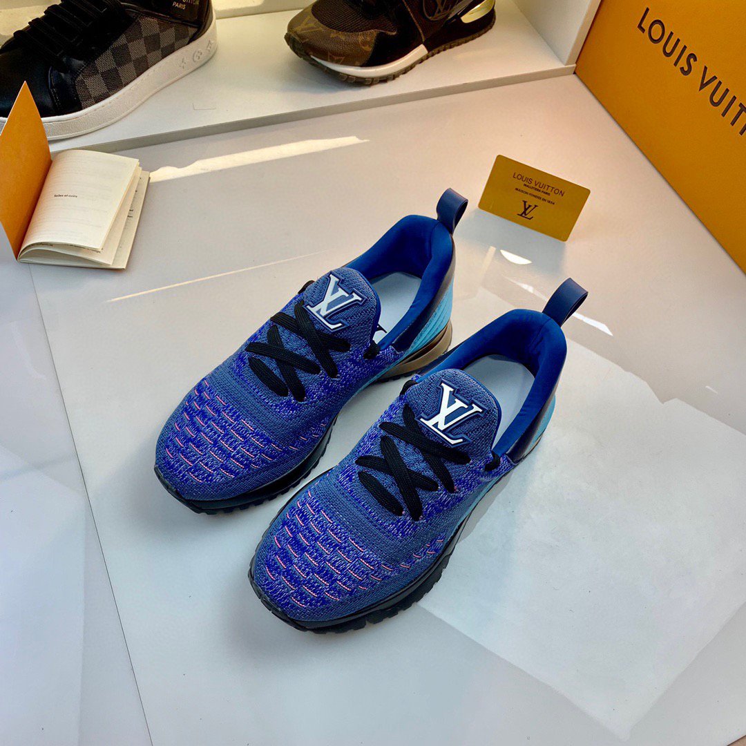 LV Louis Vuitton Men's And Women's Flyknit V.N.R. Sneake