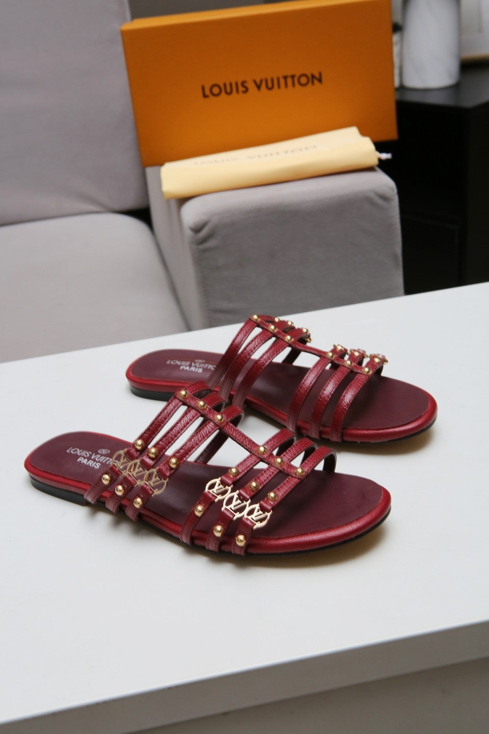 LV Louis Vuitton 2021 NEW ARRIVALS Women's ROMA Sandals Shoes