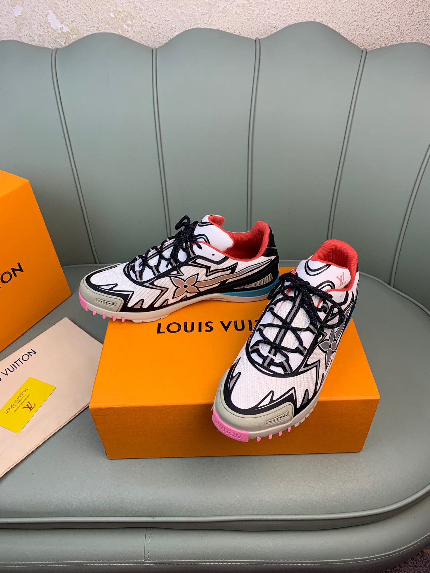 LV Louis Vuitton Men's 2022 NEW ARRIVALS SPRINT Sneakers Sho