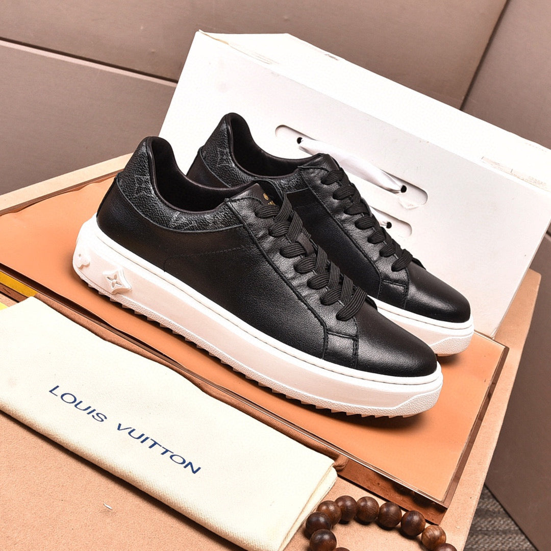 LV Louis Vuitton Men's 2021 NEW ARRIVALS Time Out Sneakers Shoes