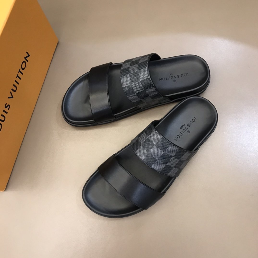 LV Louis Vuitton Men's 2022 NEW ARRIVALS Slippers Sandals Sh