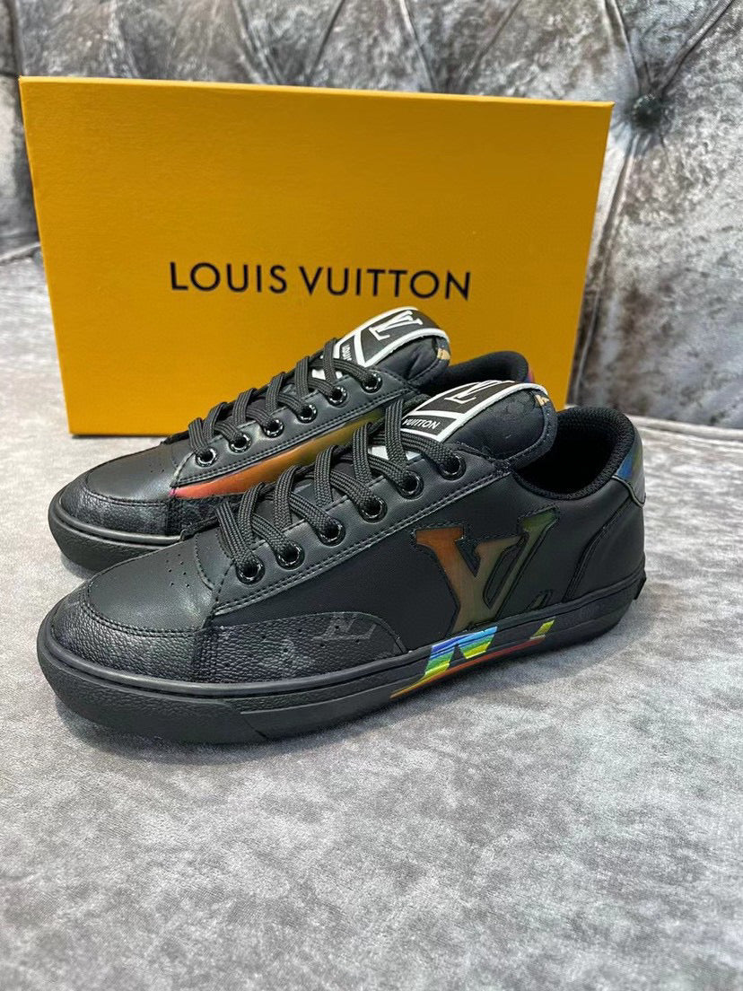 LV Louis Vuitton Men's And Women's 2021 NEW ARRIVALS Charlie Low Top Sneakers Shoes