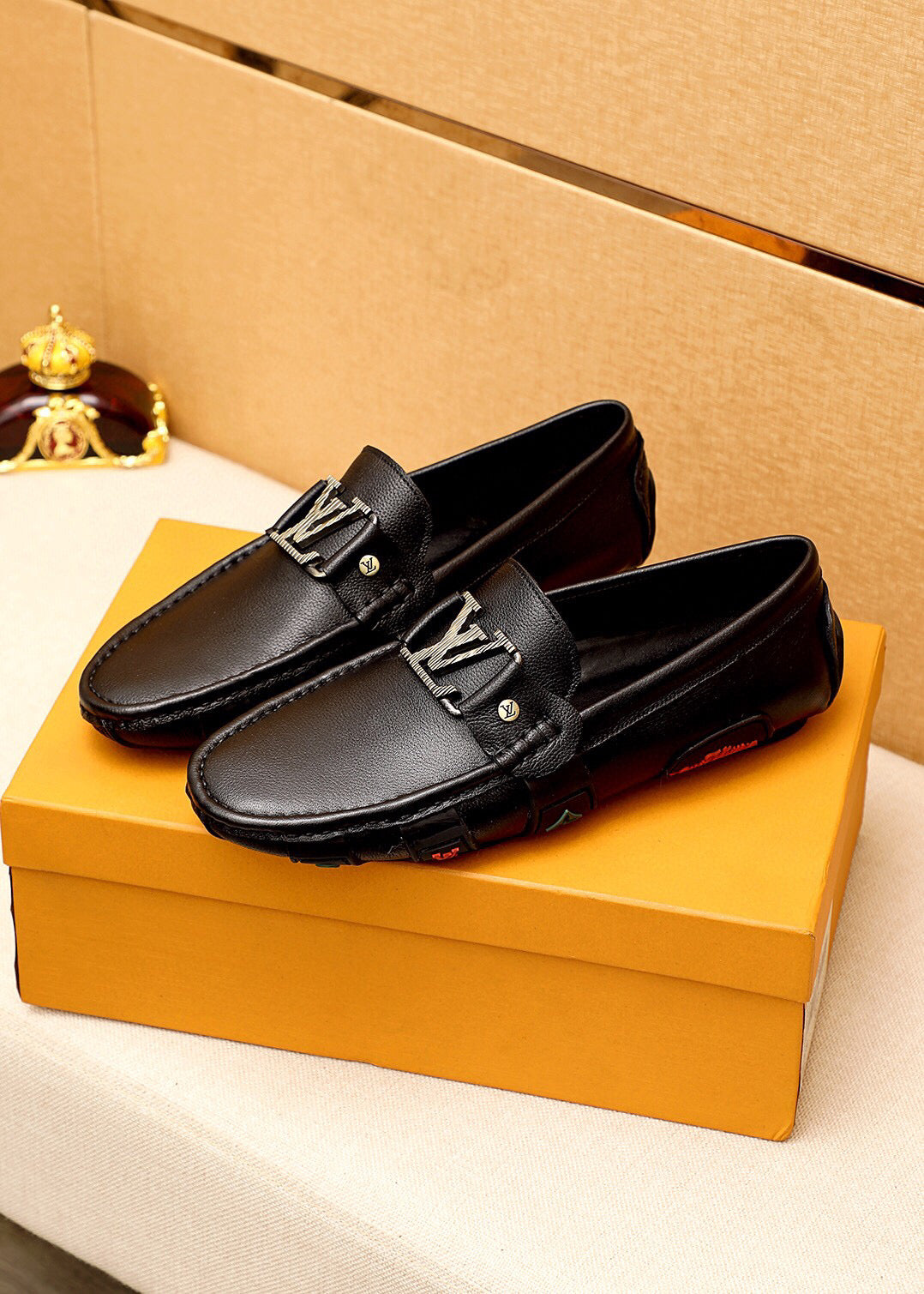 LV Louis Vuitton Men's 2021 NEW ARRIVALS MONTE CARLO Loafers Shoes