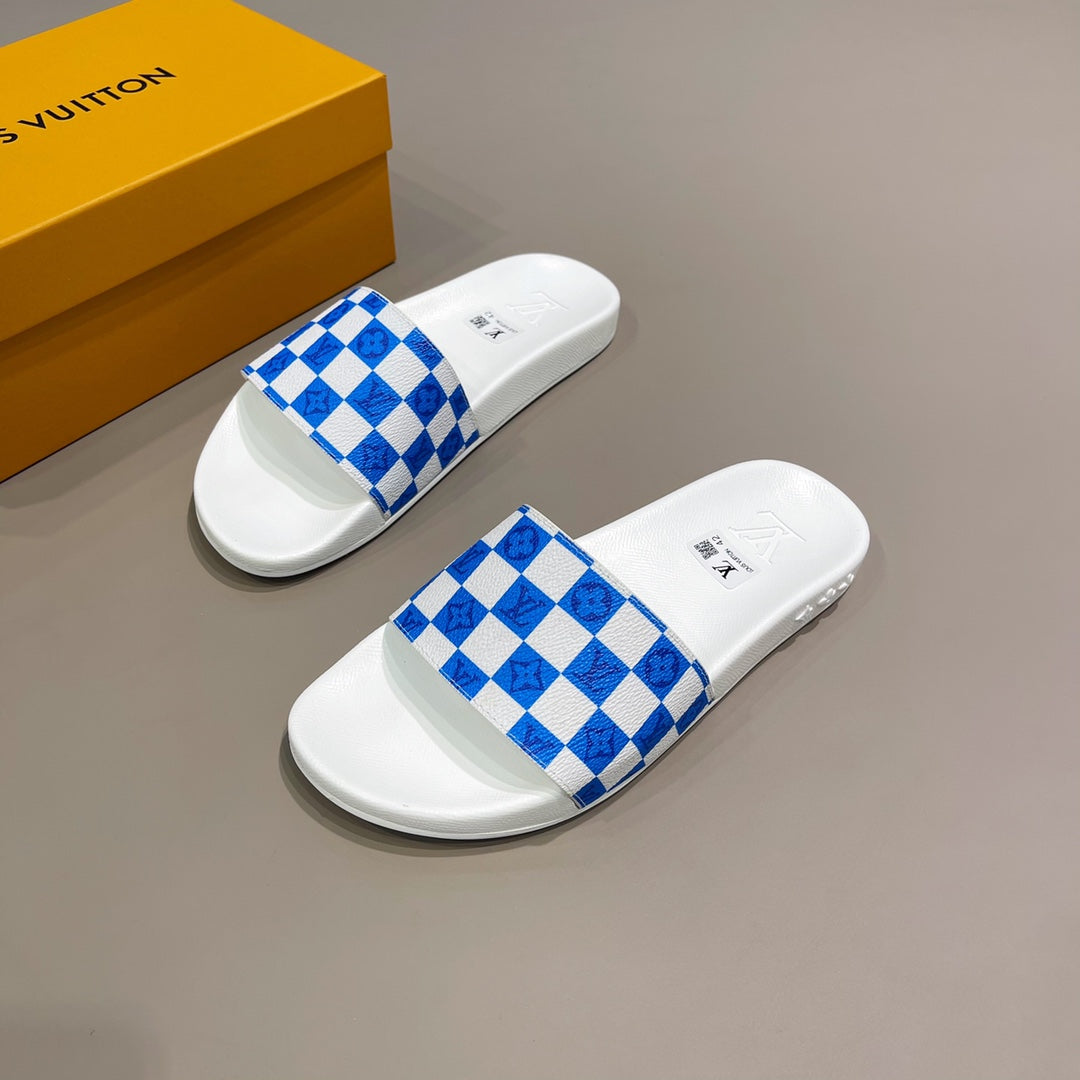 LV Louis Vuitton 2021 NEW ARRIVALS Men's And Women's WATERFRONT Sandals Shoes