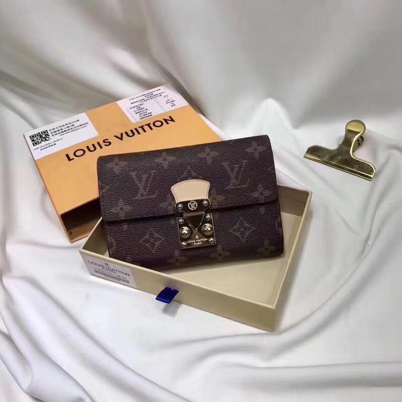 LV Louis Vuitton WOMEN'S LEATHER WALLET