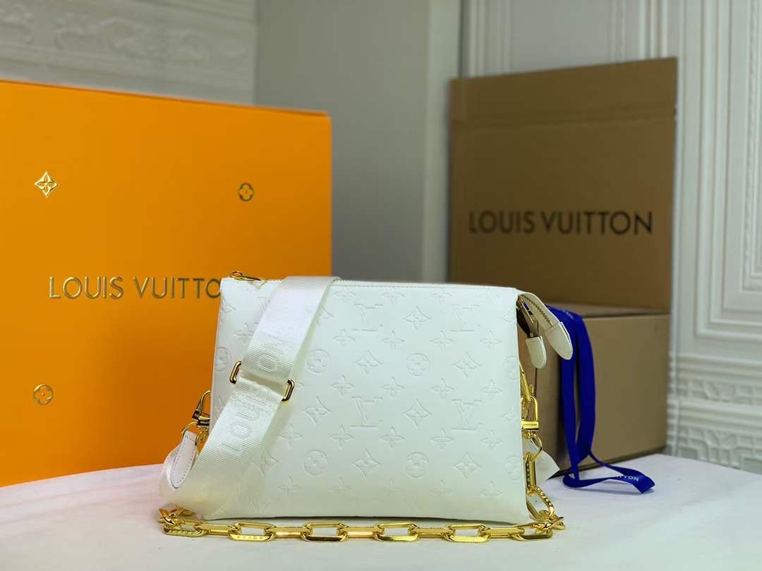 LV Louis Vuitton 2021 NEW ARRIVALS MONOGRAM LEATHER COUSSIN SHOULDER BAG