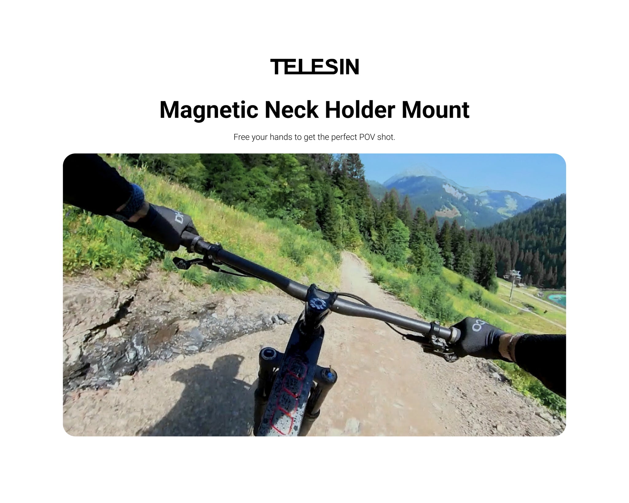 TELESIN Magnetic Neck Holder Mount