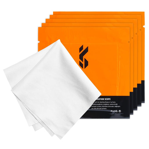 K&F Concept 50 Pack Lens Cleaning Wipes for Eyeglasses, Individually  Wrapped Eye Glasses Cleaner Wipes, Anti Fog Wipes for Glasses,  Pre-Moistened