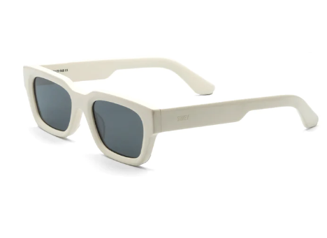 Ivory White Sunglasses - Caring and Organized