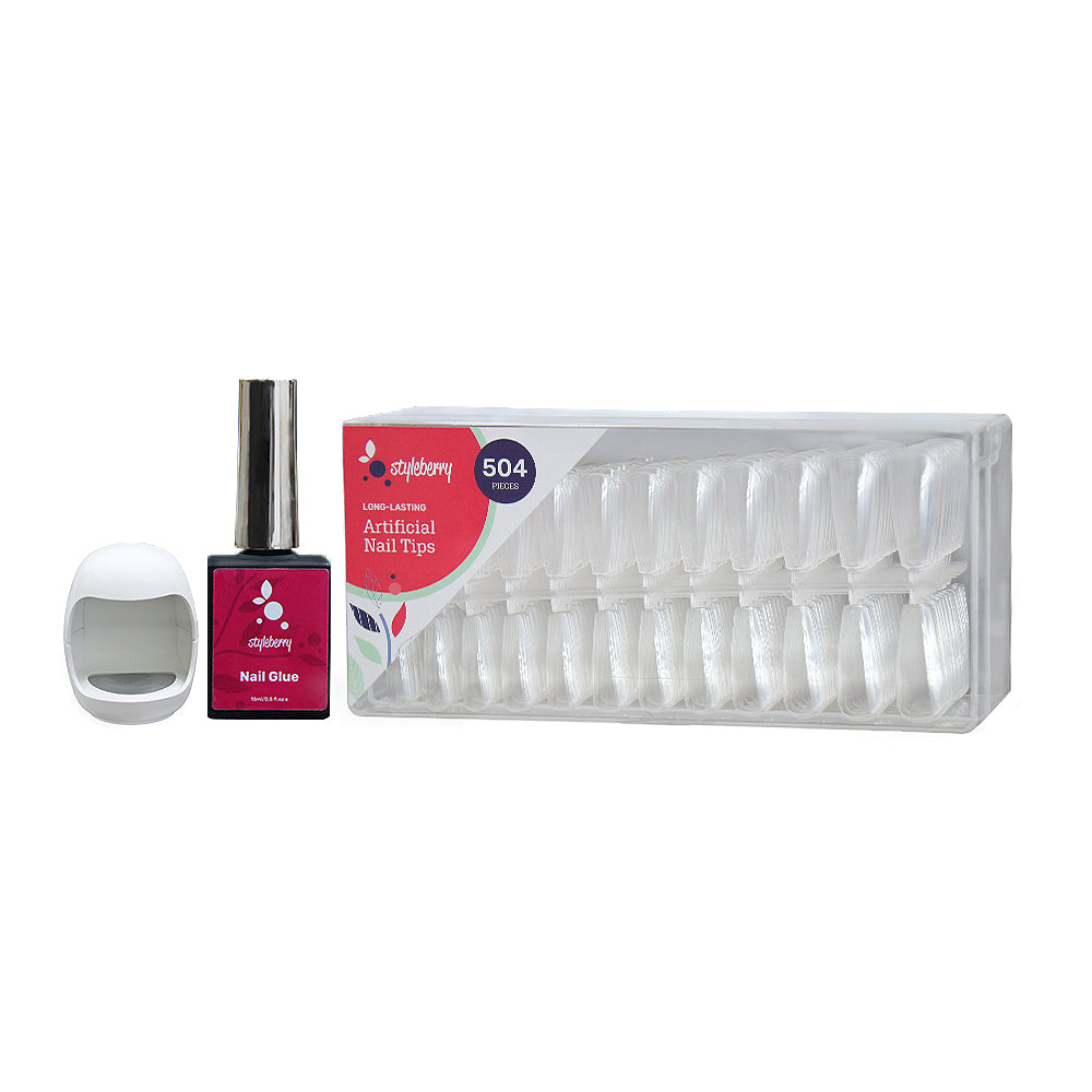 nail gel kit with lamp