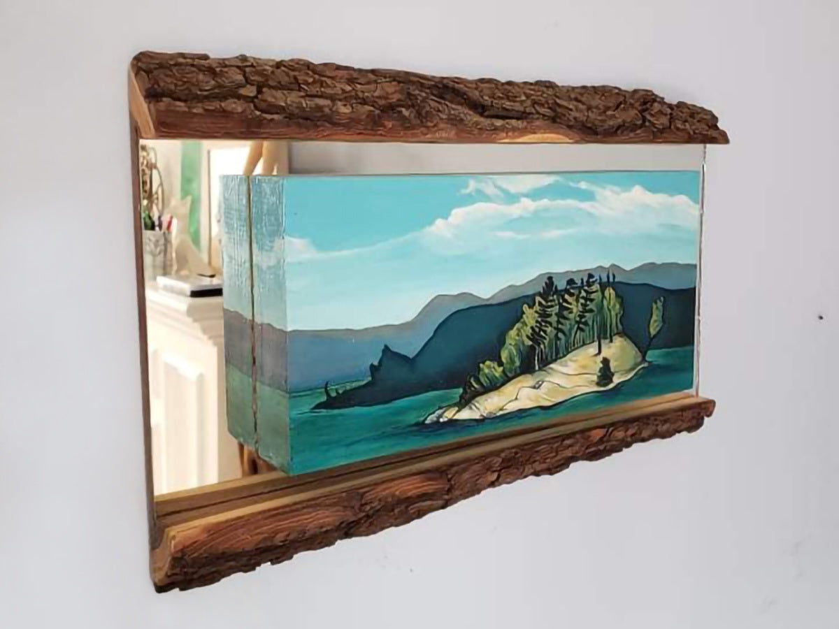 Artwork by Raquel Aurini and picture frame by Michael De Boer