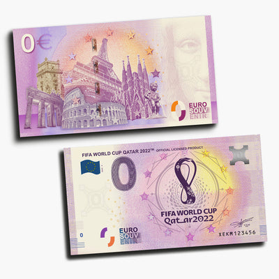 FIFA World Cup 2022™ 0 Euro Banknote Collection