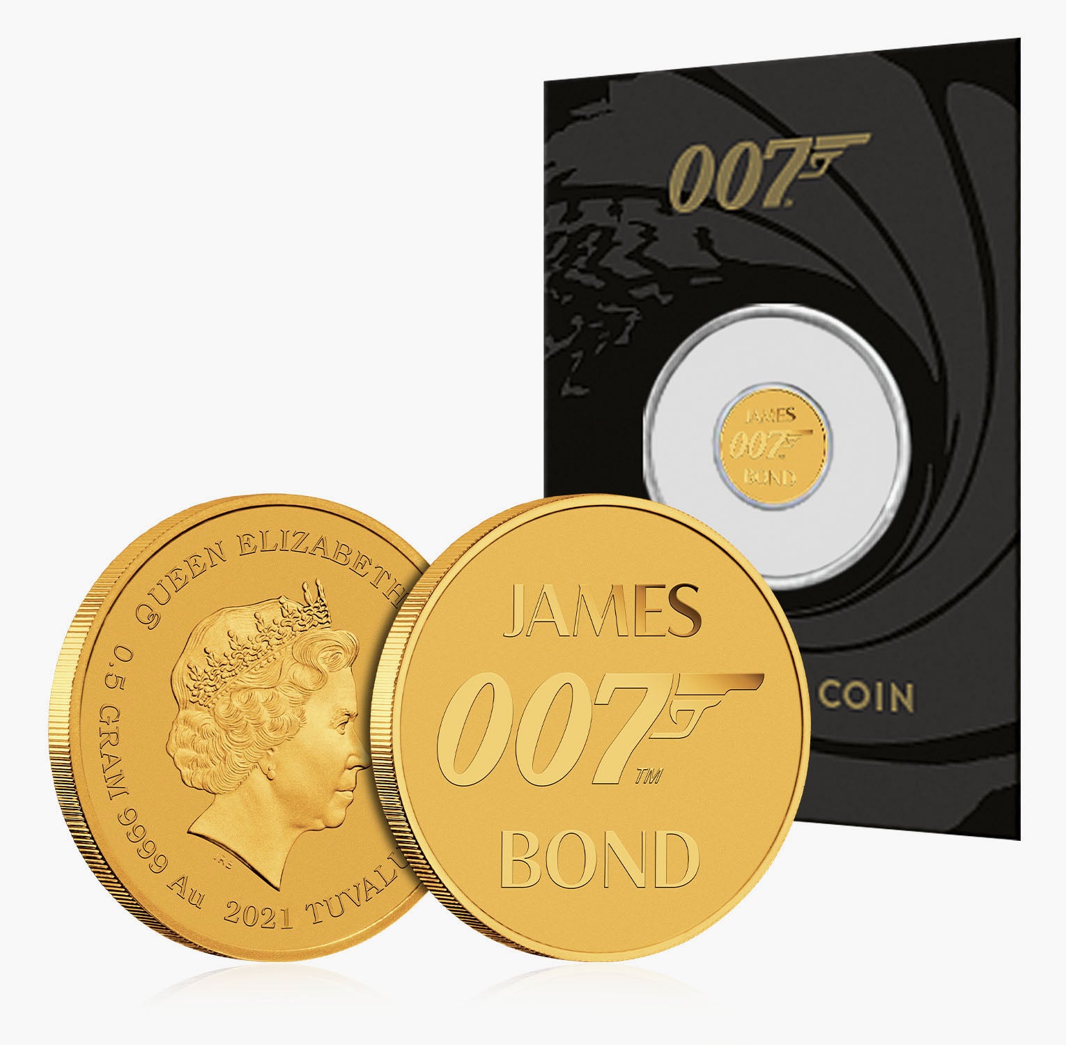 2021 James Bond 007 Colorized カラー銀貨 MS70 A0169 - その他