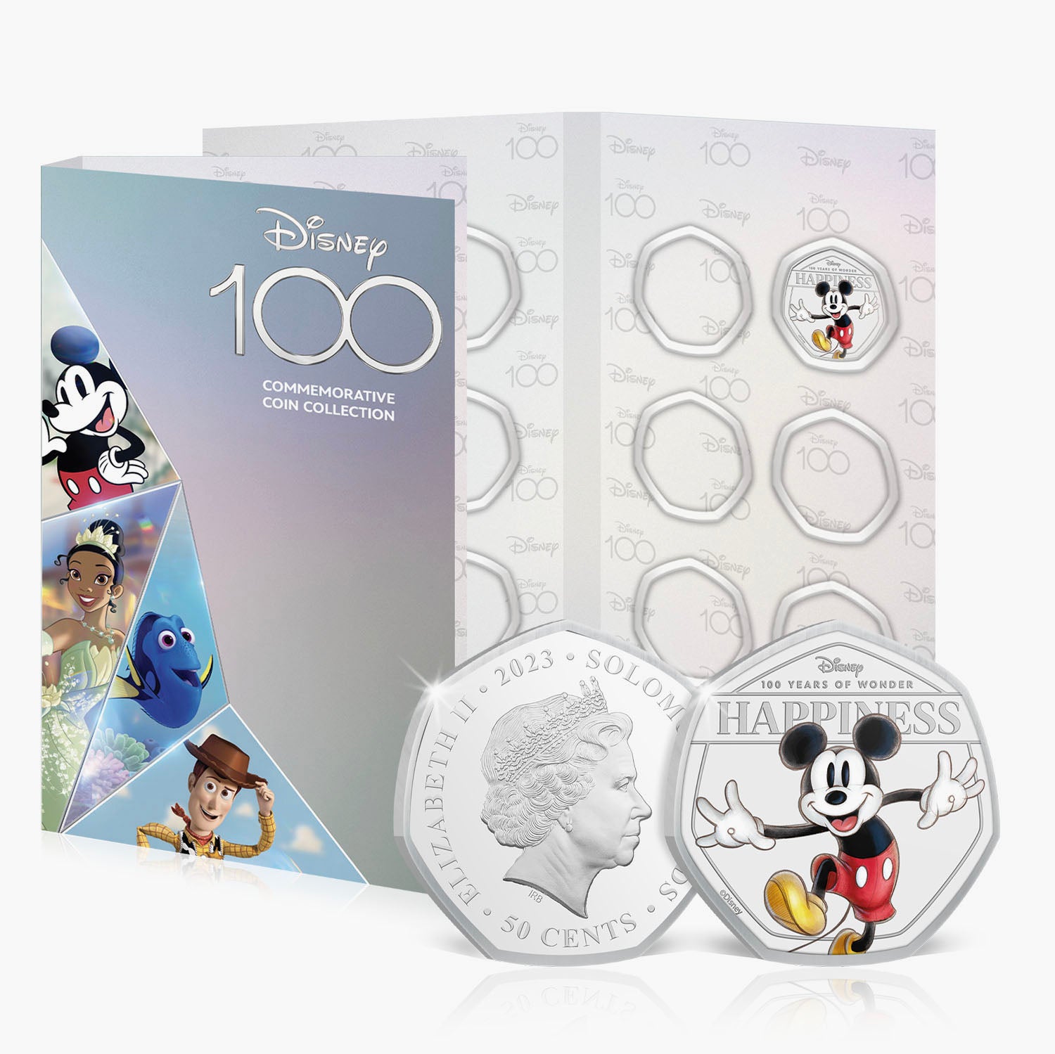 100 Years Of Wonder Silver-Plated Proof Collection Adorned With