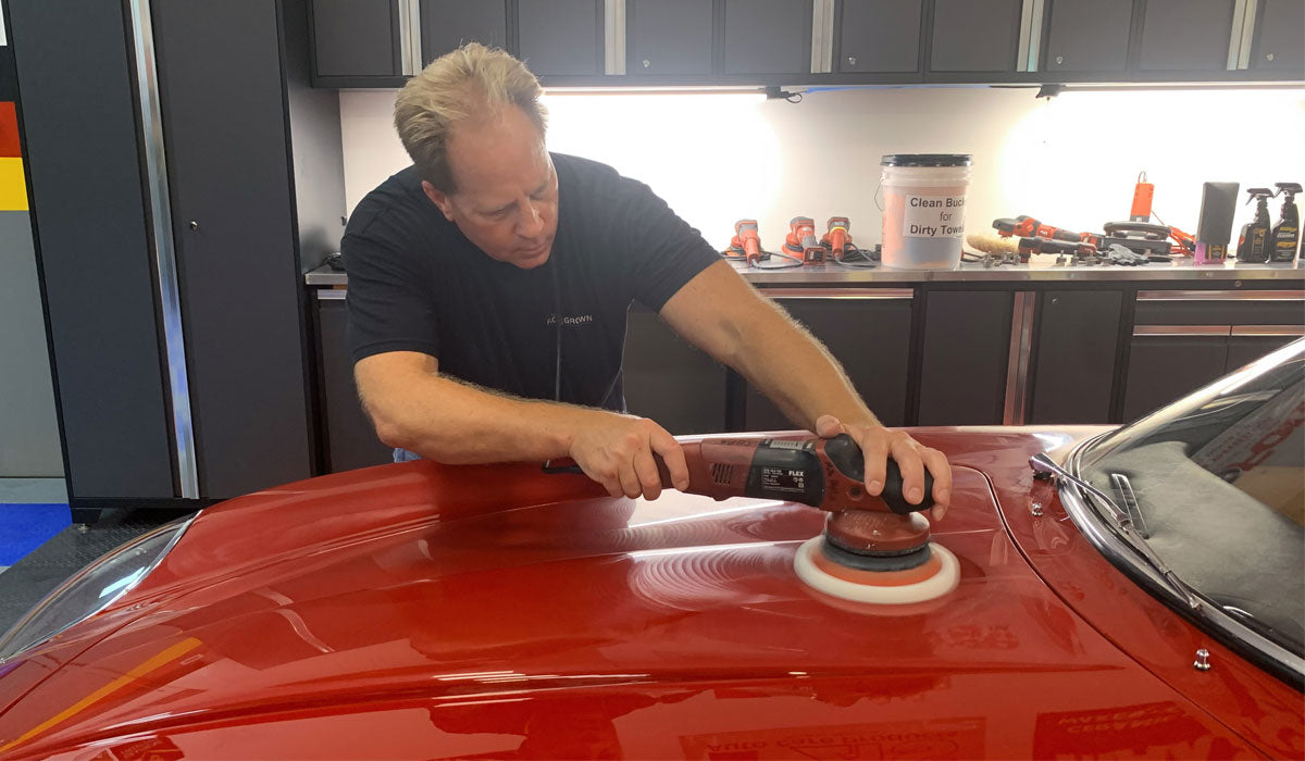 Best paint correction compound polish pad orbital polisher car detailing Mike Phillips