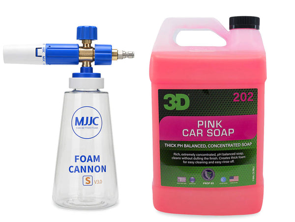 3D 202 Pink Car Soap, 128 oz.