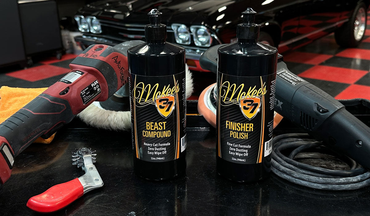 McKee's 37 Beast Compound and FINISHER Polish - BEST Paint Correction Products