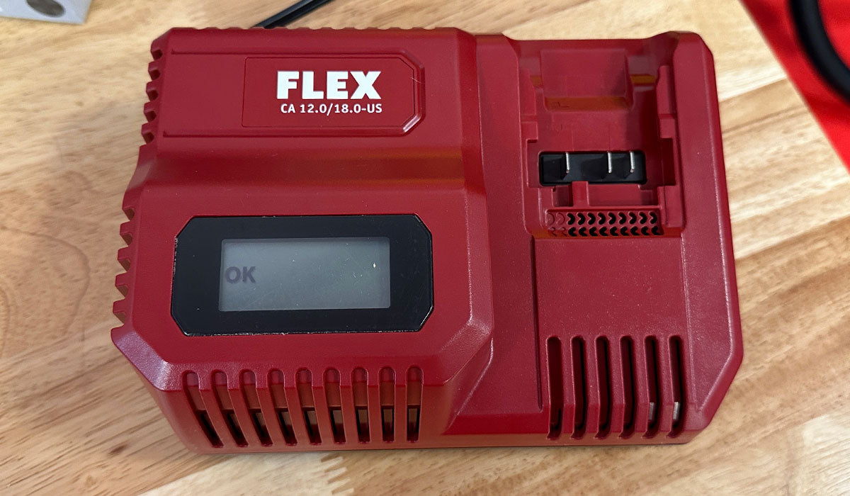 FLEX Smart Battery Charger for FLEX Cordless PE-15 Rotary Polisher