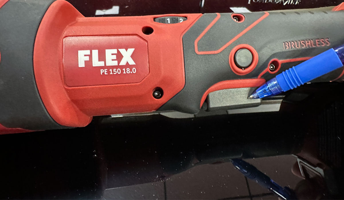 Soft Start Speed Trigger Unboxing the FLEX PE-150 Cordless Rotary Polisher