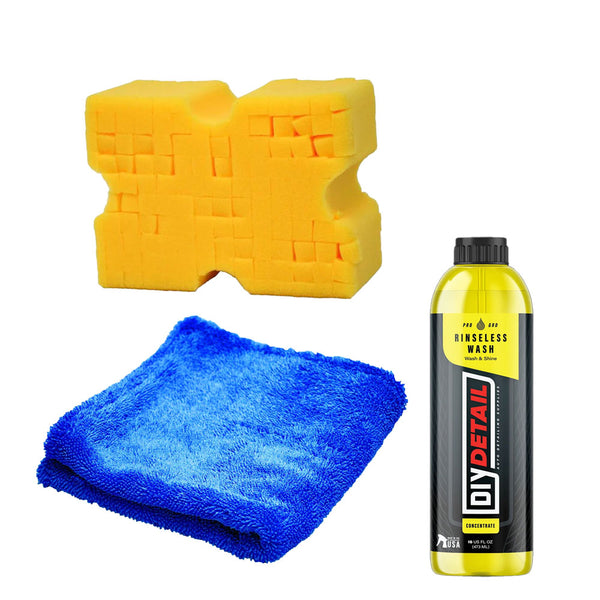 Rinseless Washing with the DIY Detail Legacy Rinseless Wash Sponge 