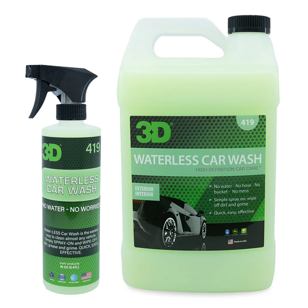 3D Waterless Car Wash 1 Gallon Spray