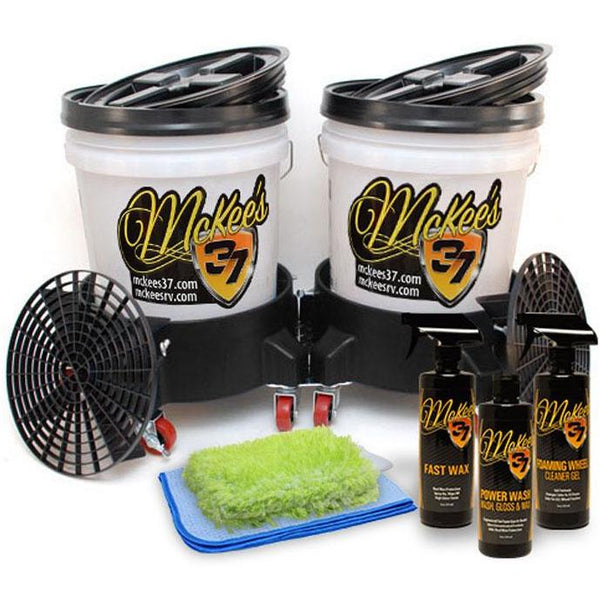 McKee's 37 Mini Car Dryer Pro Wash Bucket Kit