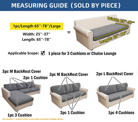 How to Measure Couch Cushions 