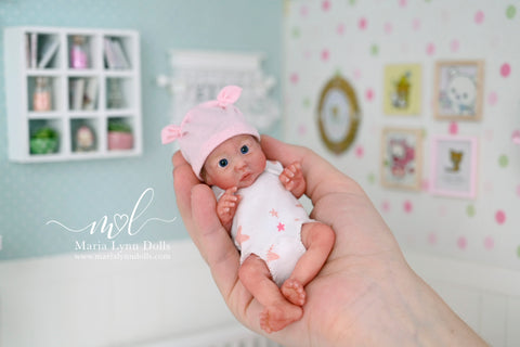 Molly 5 inch silicone baby girl