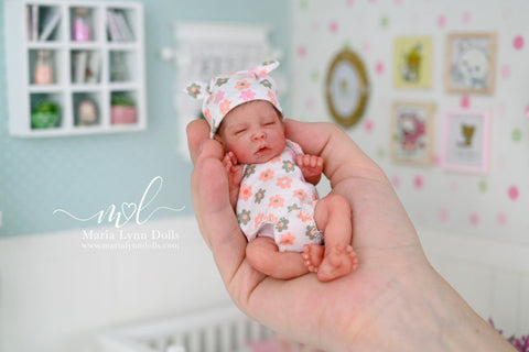 5 inch silicone mini baby Holly