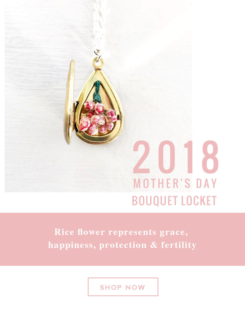 2018 Mother's Day Bouquet Locket