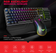 Gaming Mechanical Keyboard, 104 Keys RGB Light, Blue Switch Wired Keyboard&Mouse