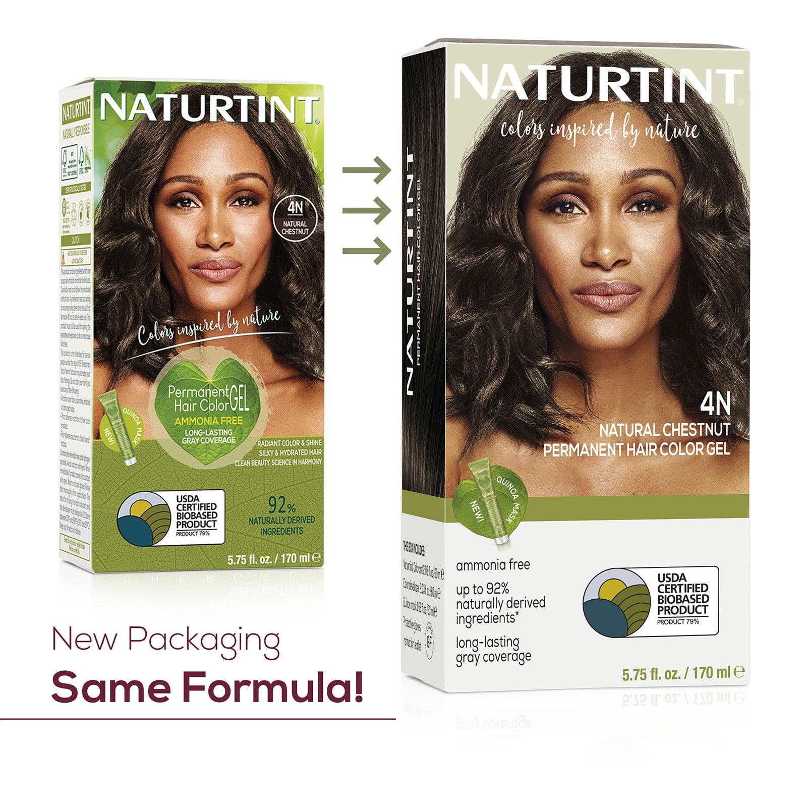 Naturtint Permanent Hair Color 3N Dark Chestnut Brown (Packaging